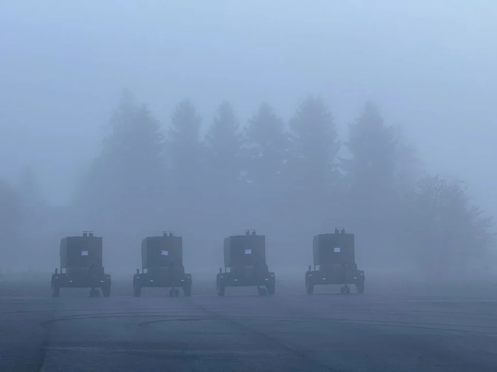 Kuchnie polowe Teuvan FK2000 Defence w warunkach terenowych